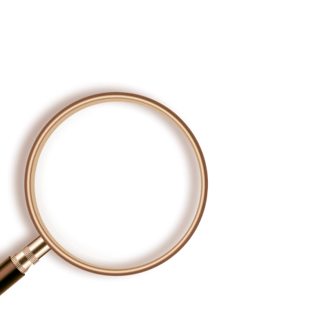 footer magnifying